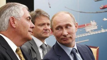 Рекс Тиллерсон и Владимир Путин