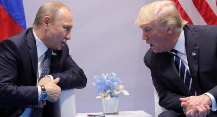 Владимир Путин и Дональд Трамп