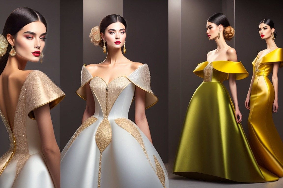 Койнаш Карина руководит созданием коллекции вечерних платьев нового поколения