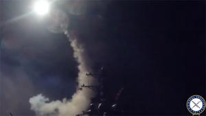 Ракетный удар американского флота по силам Асада